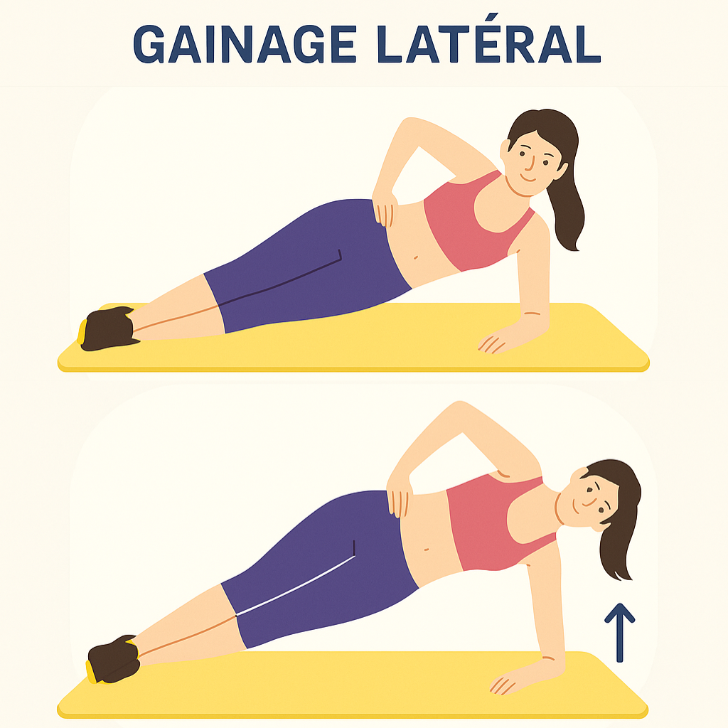 Gainage Latéral (Planche Latérale)