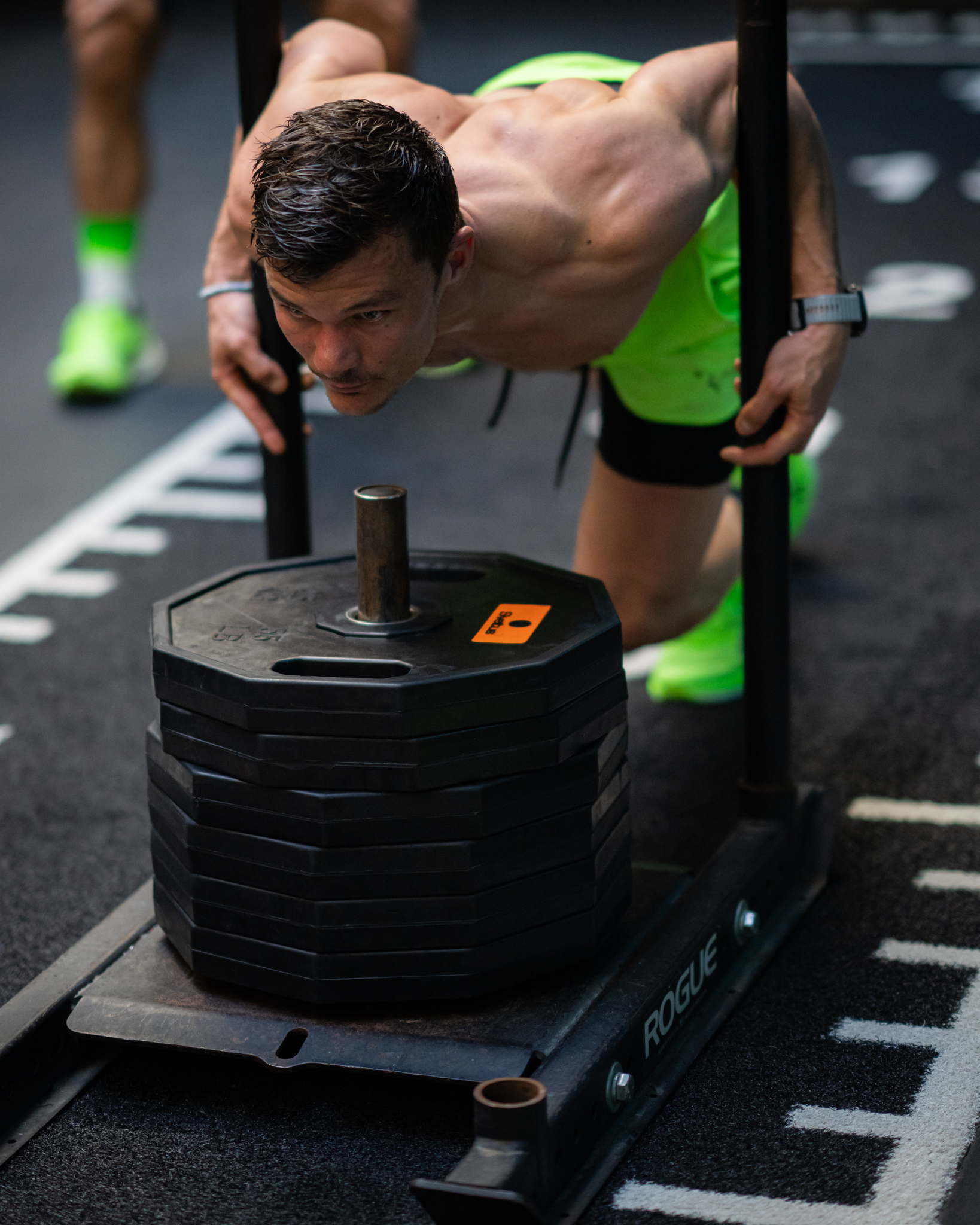 sled push